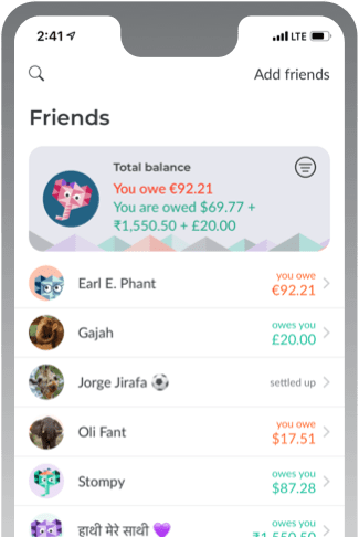 Splitwise – keep track of shared expenses - TapSmart